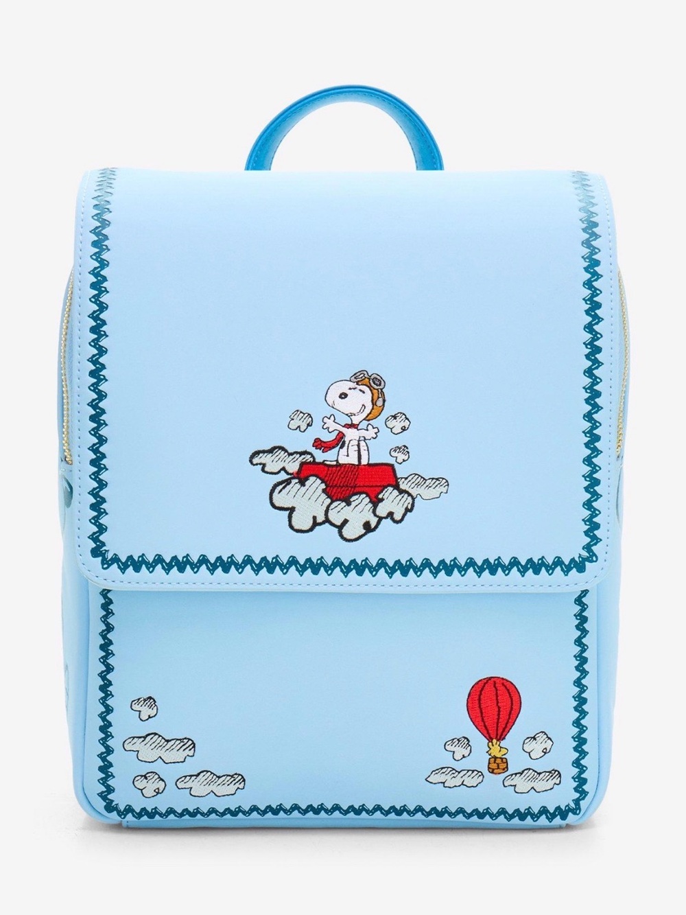 Light Blue Snoopy Loungefly Mini Backpack